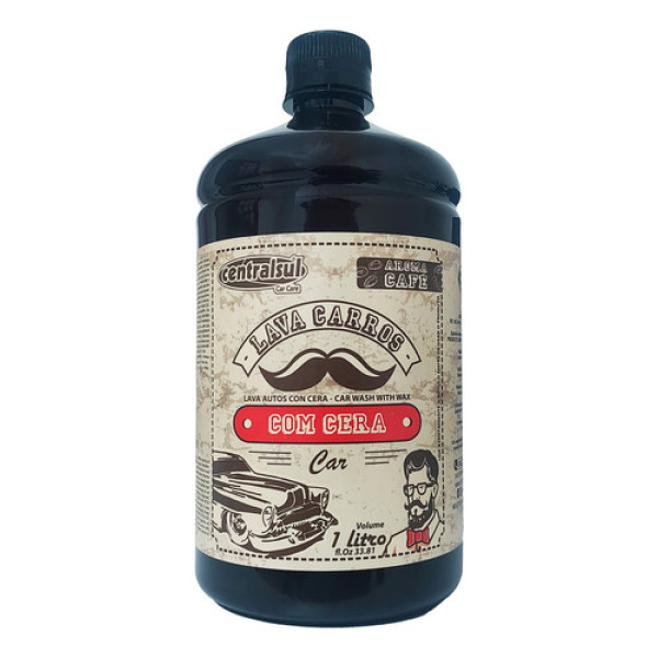 Shampoo Lava Carros Com Cera Men 1 Litro Centralsul