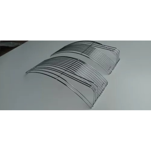 Par Protetor Farol Scania Serie 94 114 124 Cromada Sc333a