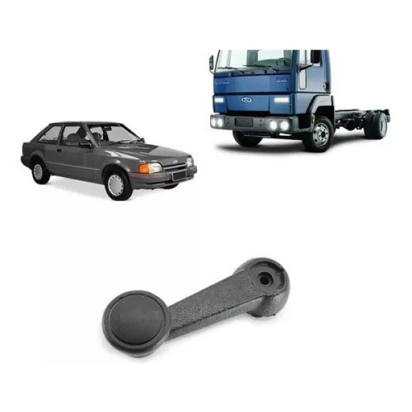 Manivela Vidro Ford Escort 87/92 Cargo 85/13 Metal - 30132
