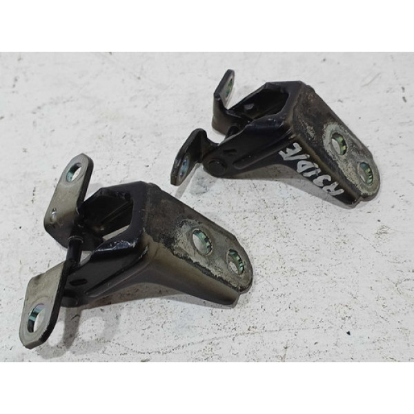  Par Dobradiça Porta Diant Esquerda Nissan Kicks 2018