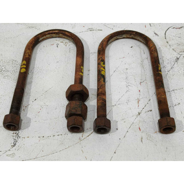  Par Grampo Do Feixe De Mola Gm/chevrolet S10 4x4 2003