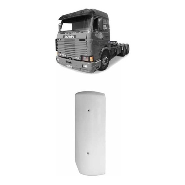 Defletor Lateral Esquerda Scania 113r - 020107006187