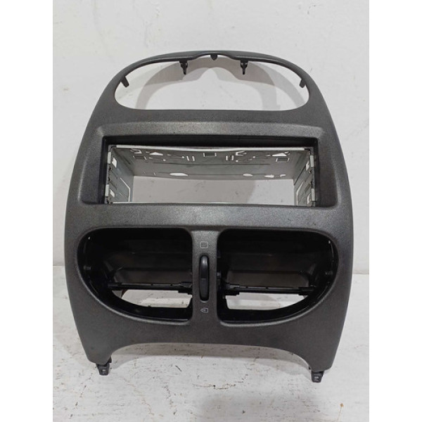 Moldura Central Painel Rádio Peugeot 206 Feline 2004 