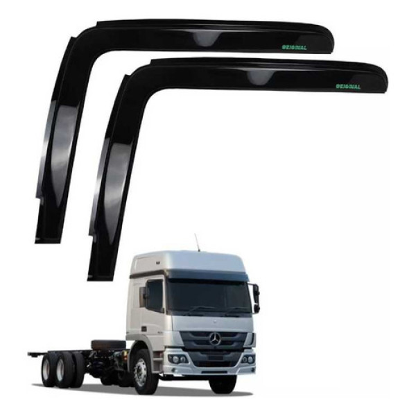 Calha De Chuva Mbenz Atego/axor Com Rebaixo - 1375 