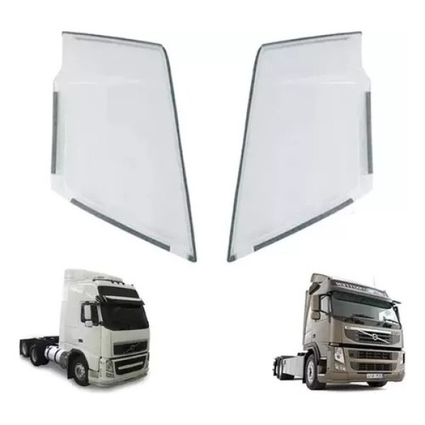 Protetor Farol Volvo Fh-12fh-16 2010 - Cristal 2312