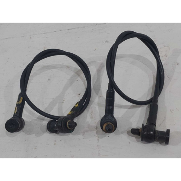 Par Cabo Aço Tampa Traseira Duster Oroch 1.6 Flex 2022 