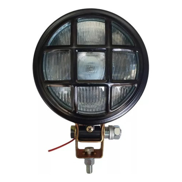Farol 12v Grade Manejo Universal Jeep Rural Trator F 75 Jipe