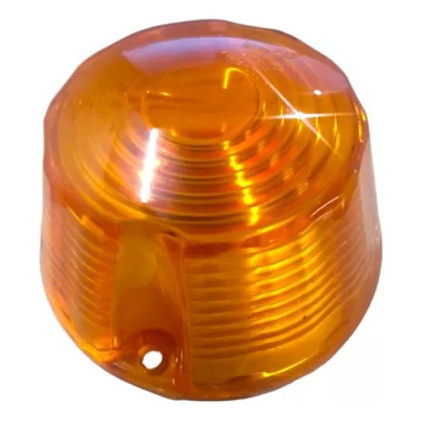 Par De Lente Lanterna Âmbar Pudim Universal - Gf0011-2am