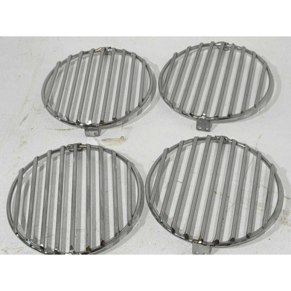 Protetor Farol Superior Grade Cromada Mb 1938 Ls Cara Chata