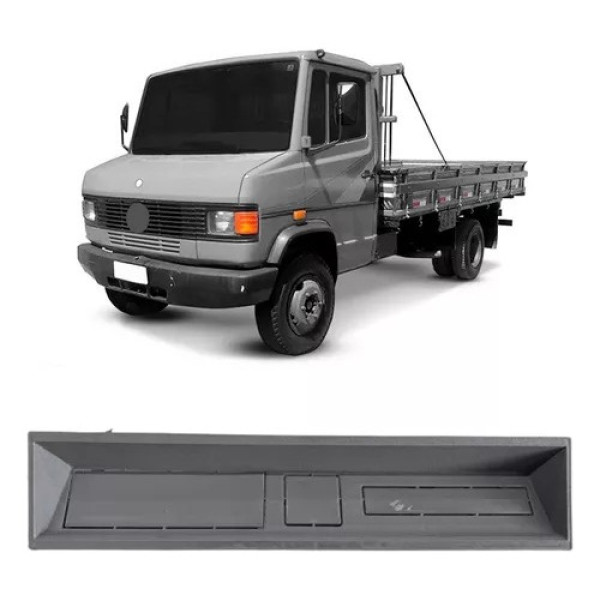 Moldura Radio Compatível Mb 709 Cinza - Cód. 688 695 71 30