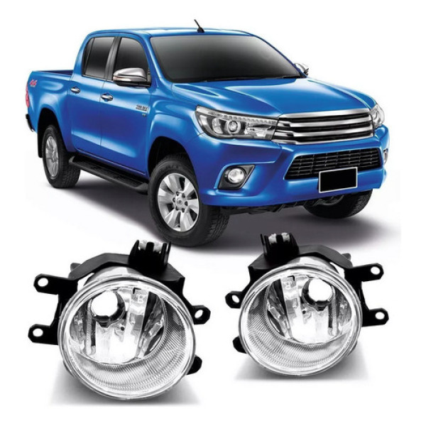 Par Farol Milha Auxiliar Hilux Sr Srv 2016 2017 2018 A 2020