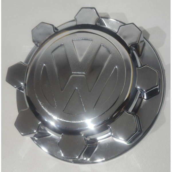 Capa De Cubo Dianteiro Cromado Para Caminhão Vw - 08 Furos 
