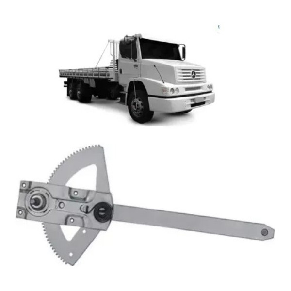 Máquina Vidro Mecânica Mb Hpn Esquerdo Guia De Aço - 50223