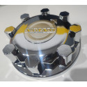 Capa Cubo De Roda Cromado Dianteiro  Volvo Fh 08 Furos