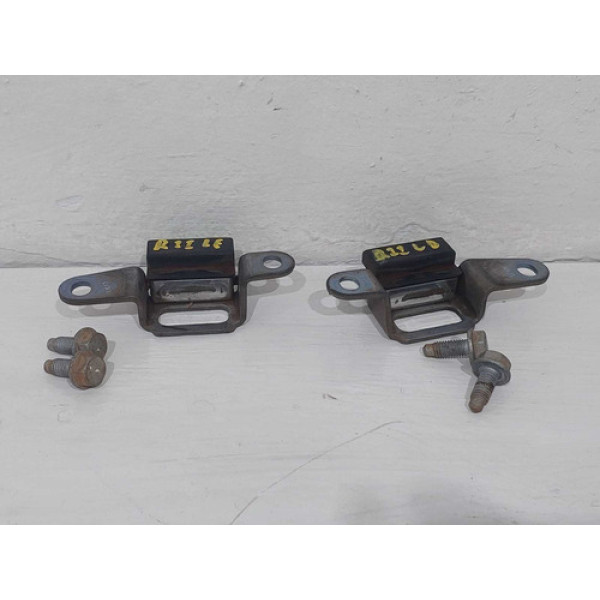 Par Batente Tampa Traseira S10 2014 2.4 Flex 