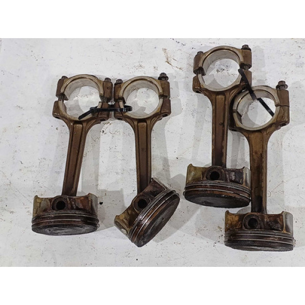 Jogo Biela Pistão Peugeot 208 1.5 2015 Flex