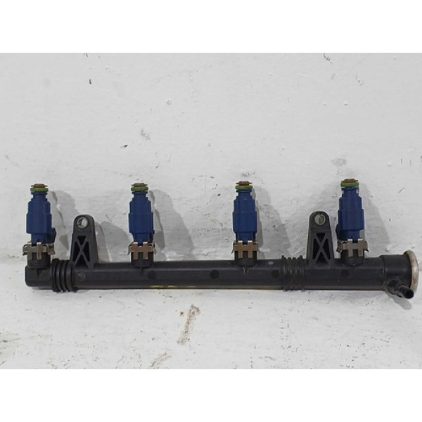 Flauta Combustível Com Bicos Gm Montana Agile 1.4 2016 Flex