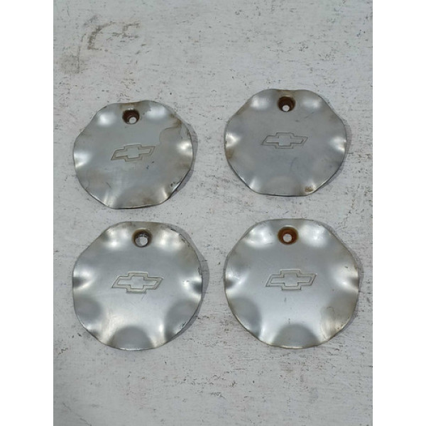 Jogo Calota Central Gm Chevrolet Corsa Hatch 2012 C/detalhes