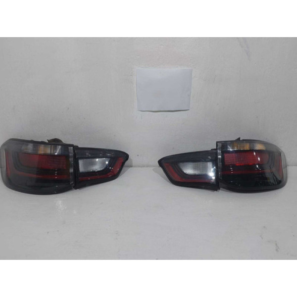 Kit Lanternas Traseira Jeep Compass 1.3 Turbo 2022 Flex