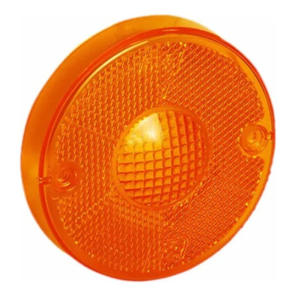 Lente Lanterna Lateral Randon Âmbar Universal 145am