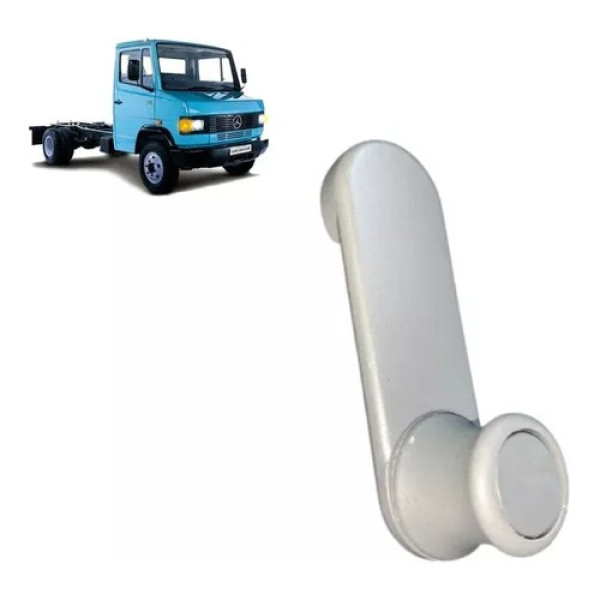 Manivela Vidro Metal Cinza M Benz 709/1618/bicudo/hpn- 50403