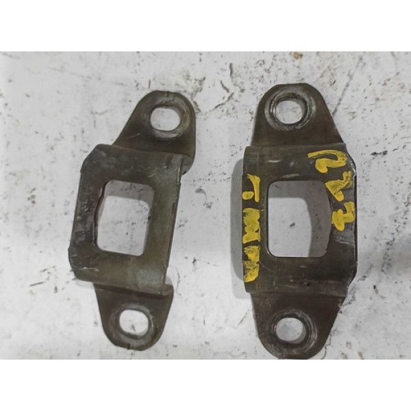 Par Batente Tampa Traseira Mmc L200 2004 Sport