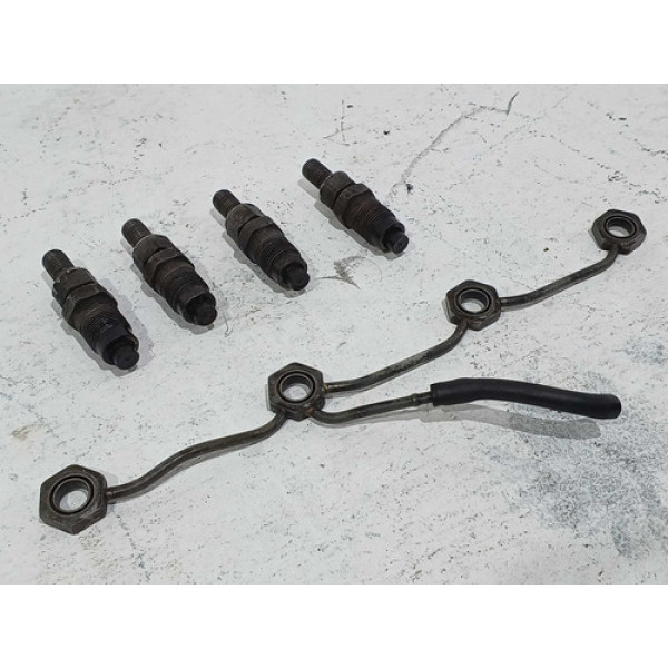 Jogo Bicos Injetores Mmc L200 2.5 2004 Sport Hpe 