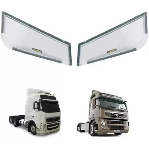 Protetor Farol Milha Volvo Fh 2010 - Cristal
