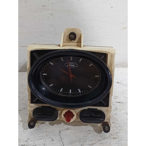 Relógio Central Painel Analógico Ford Escort 2002