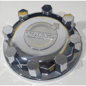 Capa Cubo De Roda Cromado Dianteiro  Volvo Fh 08 Furos