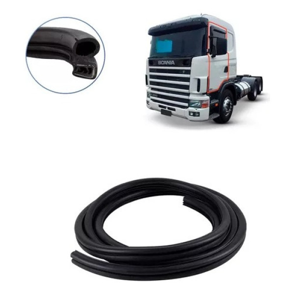 Borracha Porta Externa Scania Serie 4  Cód. 70074