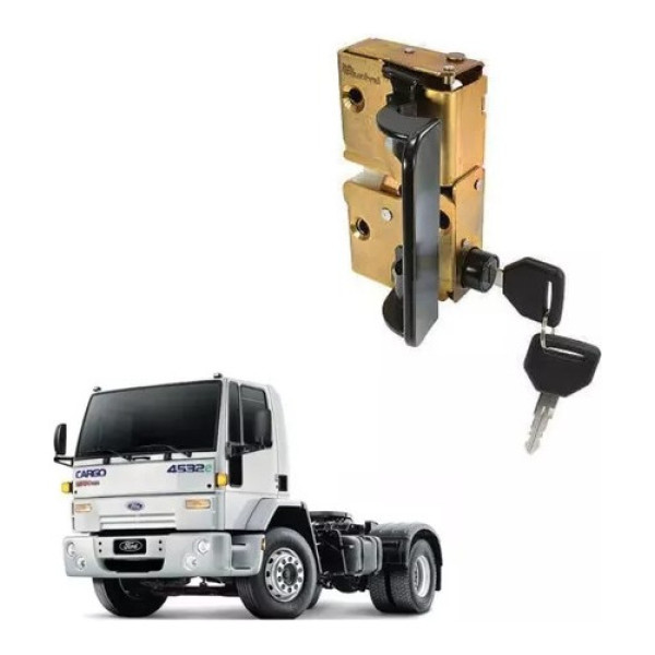 Fechadura Porta Mec. Caminhão Ford Cargo  Esq. Cód. 30135