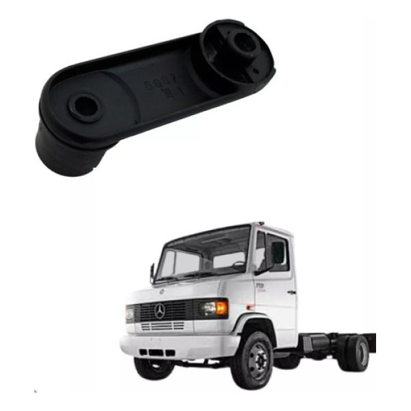 Manivela Vidro Caminhão Mercedes Benz 709 Preta - 50309