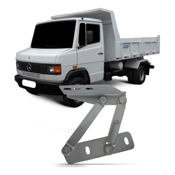 Dobradiça Capô C/trava Direita Merc Benz 709 