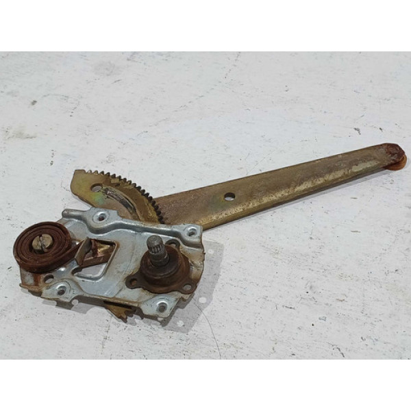 Máquina Vidro Manual Traseira Direita L200 Quadrada 2001 