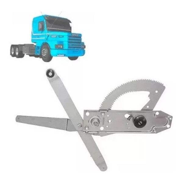 Máquina De Vidro Diant Esquerdo Manual Scania T/r Cód. 60149