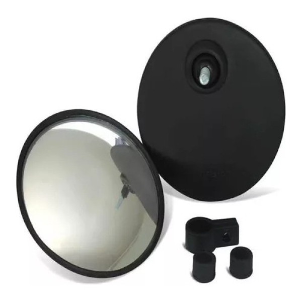 Espelho Auxiliar Ext. Convexo Caminhão/van/carro Redondo13cm