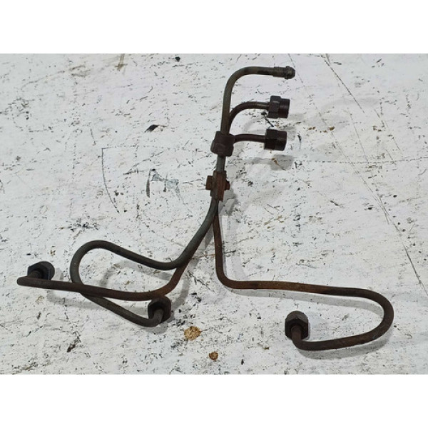 Canos Bicos Injetores Mmc L200 2.5 2001 Quadrada Diesel