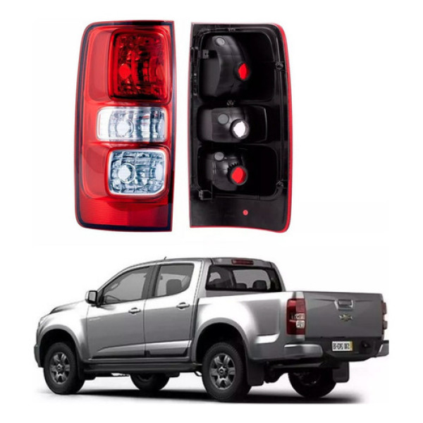 Lanterna Traseira Esquerda Chevrolet Gm S-10 Ls Lt 2020 2021