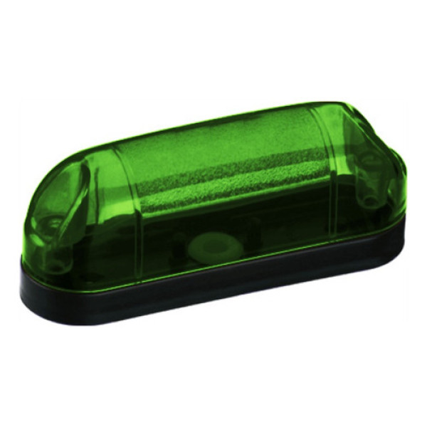 Lanterna Delimitadora Verde Soquete P/lâmpada 69 Cód. 1064vd