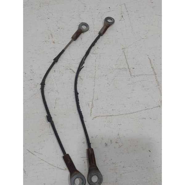 Par Cabo De Aço Tampa Traseira Mmc L200 Triton 3.2 2012