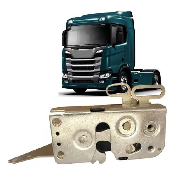 Fechadura Porta Direita Mecânica Scania Serie 4  Cód. 60174