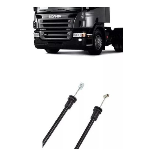 Cabo Acionamento Fechadura Scania Serie 5 1998 Cód. 61176 