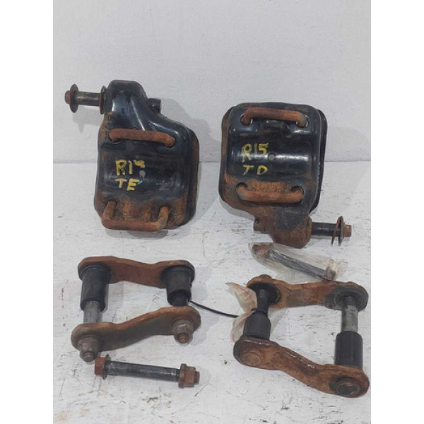 Par Suporte Grampo Feixe Molas Toyota Hilux 3.0 2010 4x4 Aut