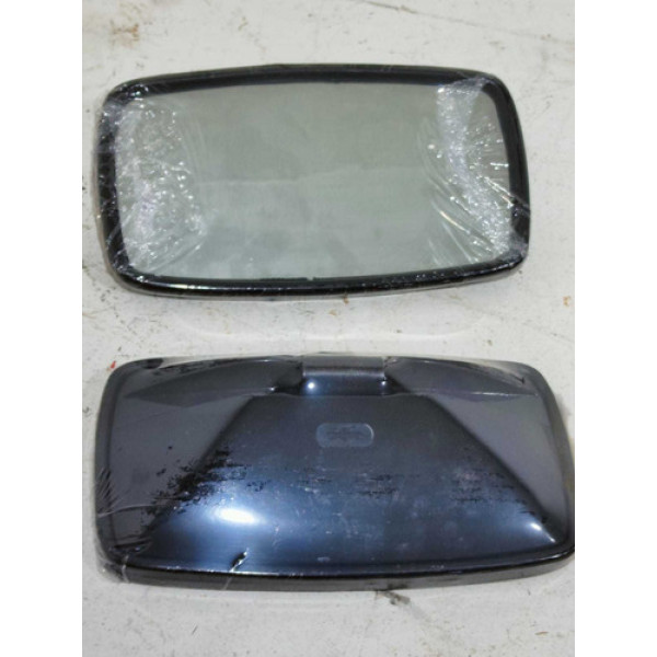 Par Retrovisor Universal Pequeno Preto - 018259 