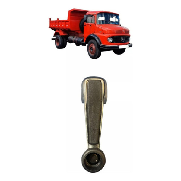Manivela Vidro Caminhao Mb 1113 1116 1117 Até 1981 De Metal