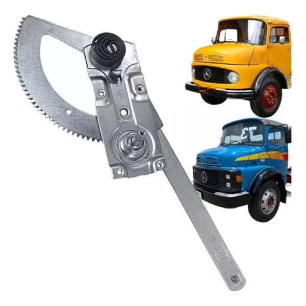 Máquina Vidro Esq. Pino Longo Mb 1111 1313 2013 2213 - 50171