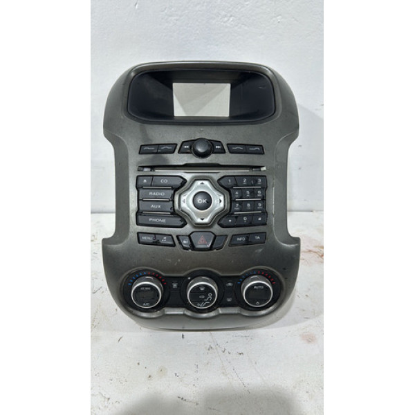  Som Moldura Midia Comando Ford Ranger 2014