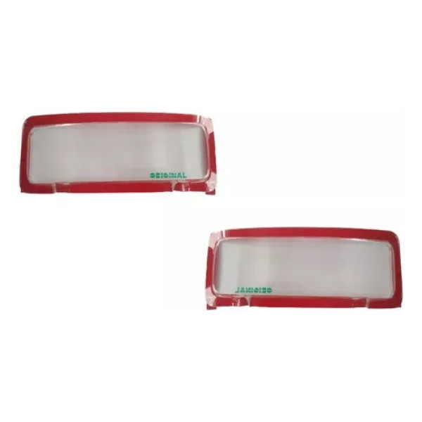 Par Protetores De Farol Auxiliar Scania 114 E 124